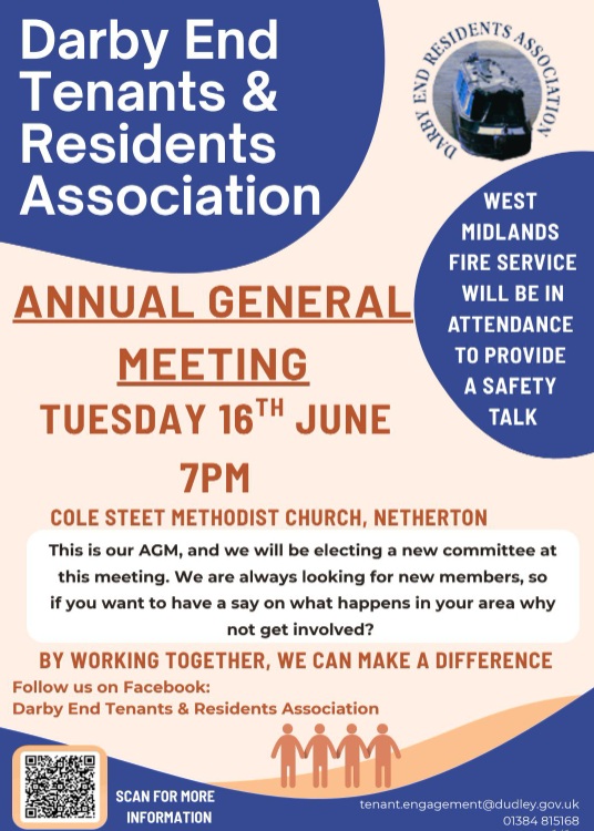 Darby End Tenants and Residents Association - Annual General Meeting